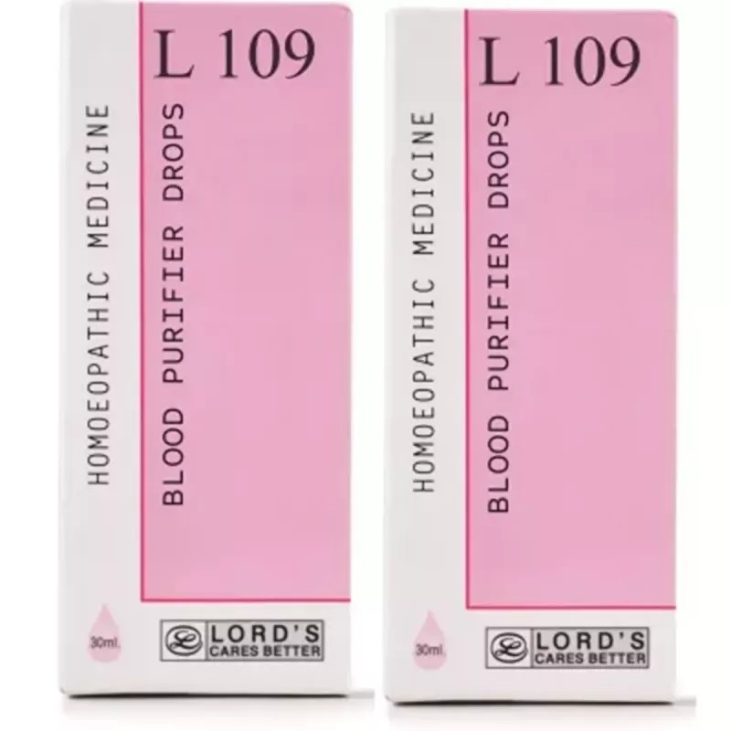 Lords L 109 Blood Purifier Drops (30ml, Pack of 2)