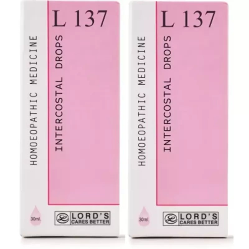 Lords L 137 Intercostal Drops (30ml, Pack of 2)