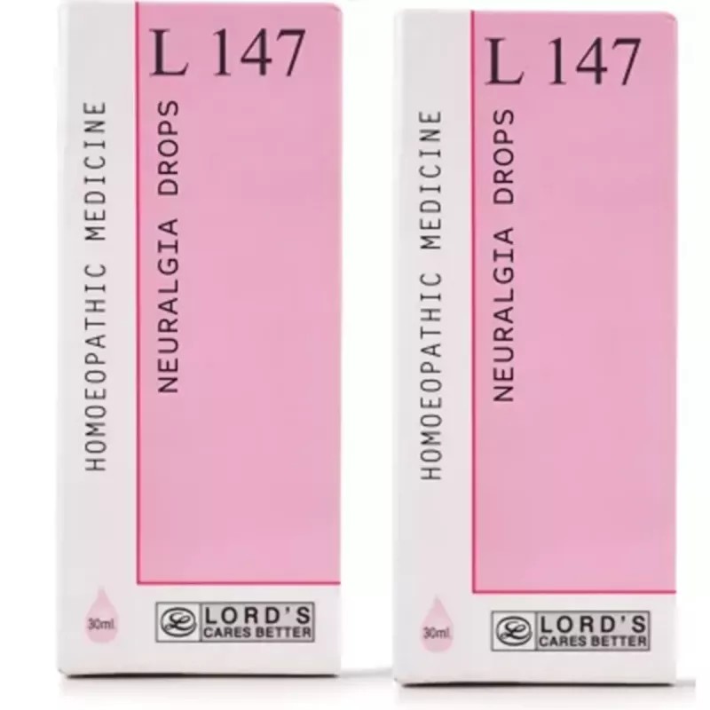 Lords L 147 Neuralgia Drops (30ml, Pack of 2)