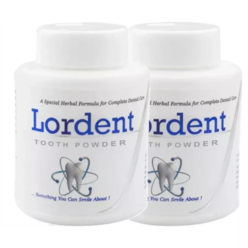 Lords Lordent Tooth Powder (100g, Pack of 2)