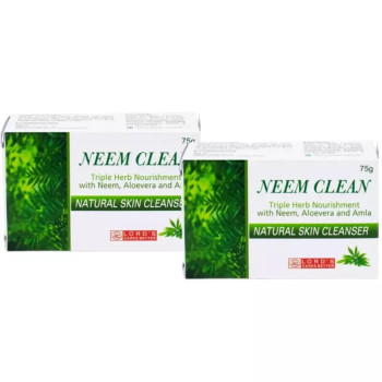 Lords Neem Clean Soap (75g, Pack of 2)