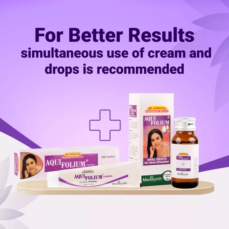 Medisynth Aquifolium Cream (20g, Pack of 2)