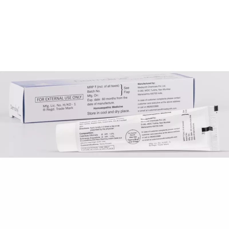 Medisynth Dermoline Plus Cream (20g, Pack of 2)