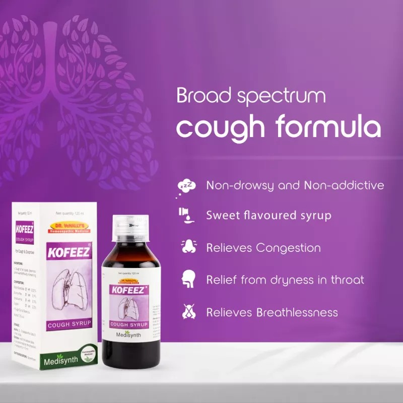 Medisynth Kofeez Syrup (200ml, Pack of 2)