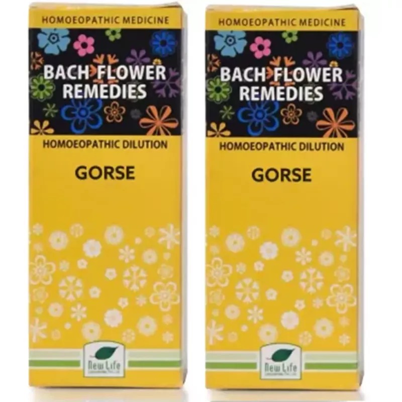 New Life Bach Flower Gorse (30ml, Pack of 2)