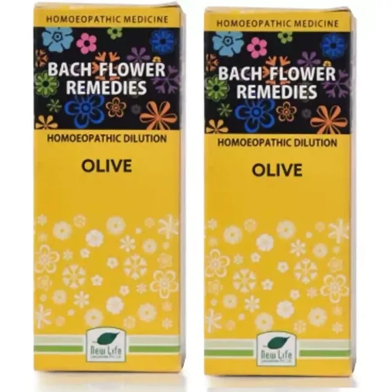 New Life Bach Flower Olive (30ml, Pack of 2)