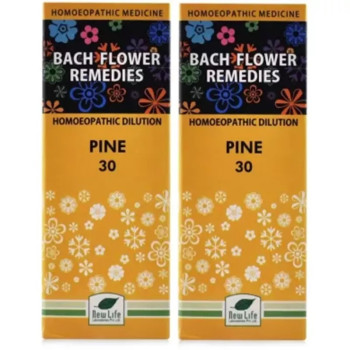 New Life Bach Flower Pine (100ml, Pack of 2)