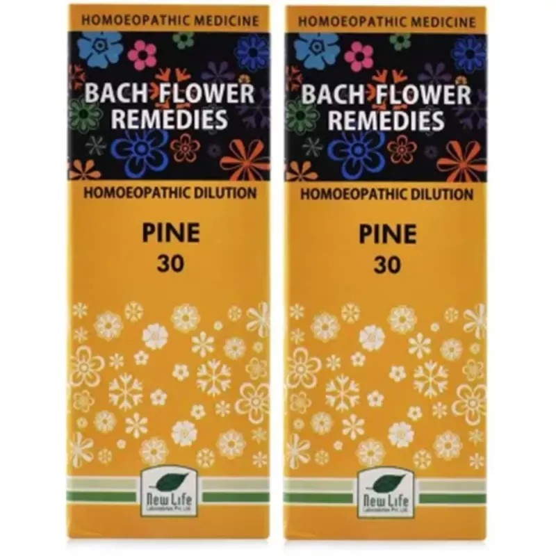 New Life Bach Flower Pine (100ml, Pack of 2)