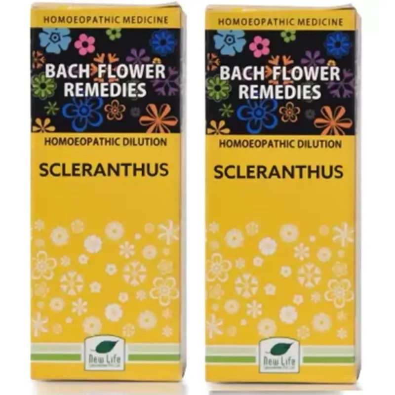 New Life Bach Flower Scleranthus (30ml, Pack of 2)