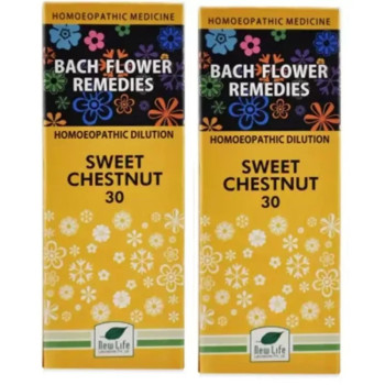 New Life Bach Flower Sweet Chestnut (100ml, Pack of 2)