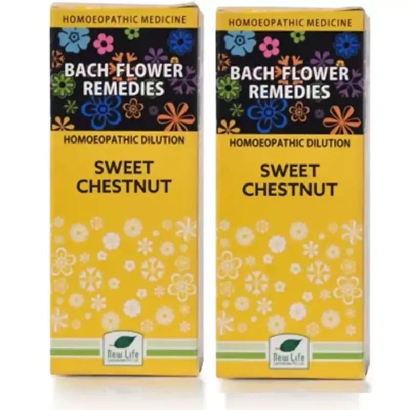 New Life Bach Flower Sweet Chestnut (30ml, Pack of 2)