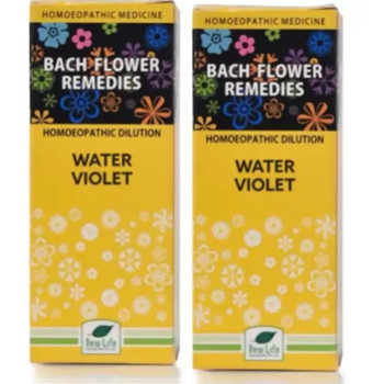 New Life Bach Flower Water Violet (30ml, Pack of 2)