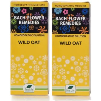 New Life Bach Flower Wild Oat (30ml, Pack of 2)