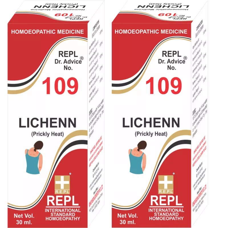 REPL Dr. Advice No 109 (Lichenn Prickly Heat) (30ml, Pack of 2)