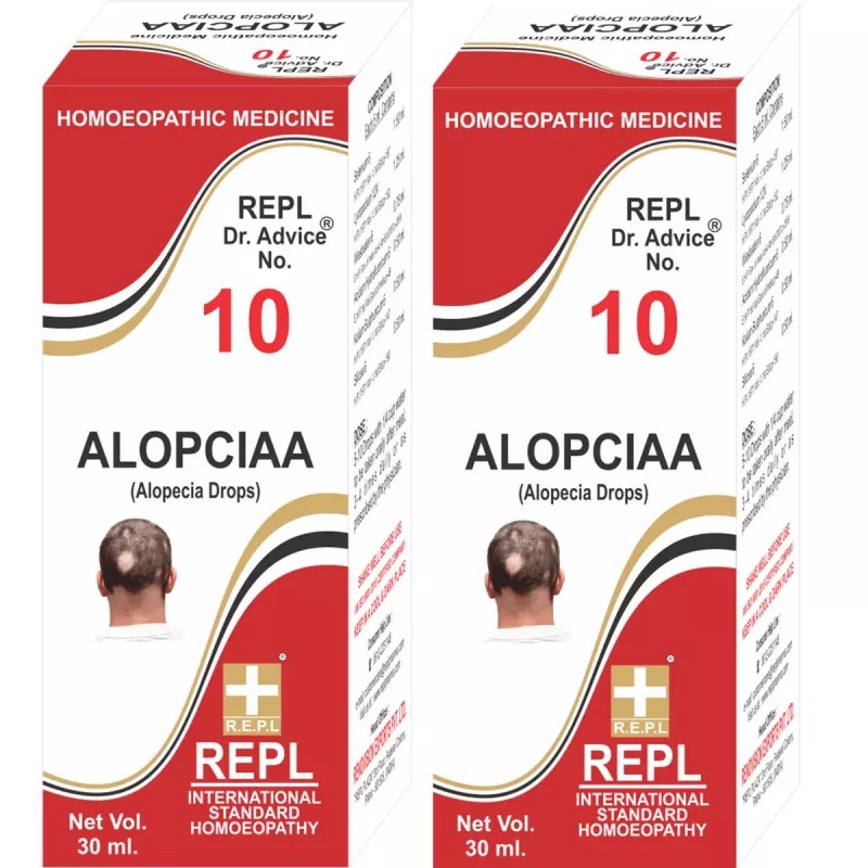 REPL Dr. Advice No 10 (Alopciaa) (30ml, Pack of 2)