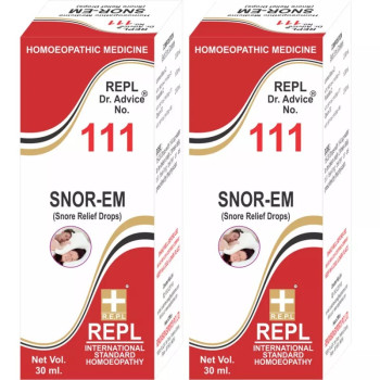 REPL Dr. Advice No 111 (Snor-Em) (30ml, Pack of 2)
