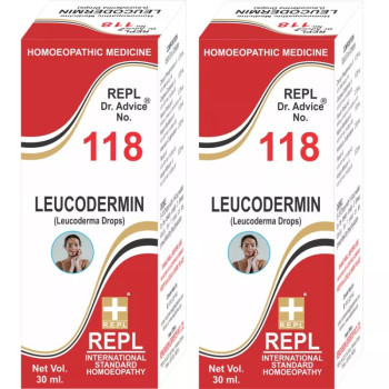 REPL Dr. Advice No 118 (Leucodermin) (30ml, Pack of 2)
