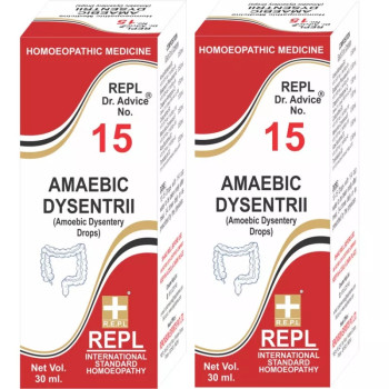 REPL Dr. Advice No 15 (Amaebic Dysentrll) (30ml, Pack of 2)