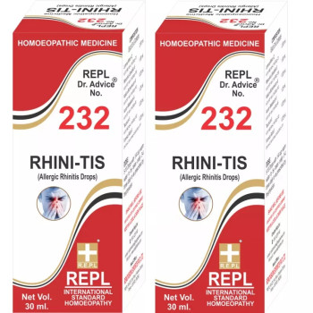 REPL Dr. Advice No 232 (Rhini Tis) (30ml, Pack of 2)
