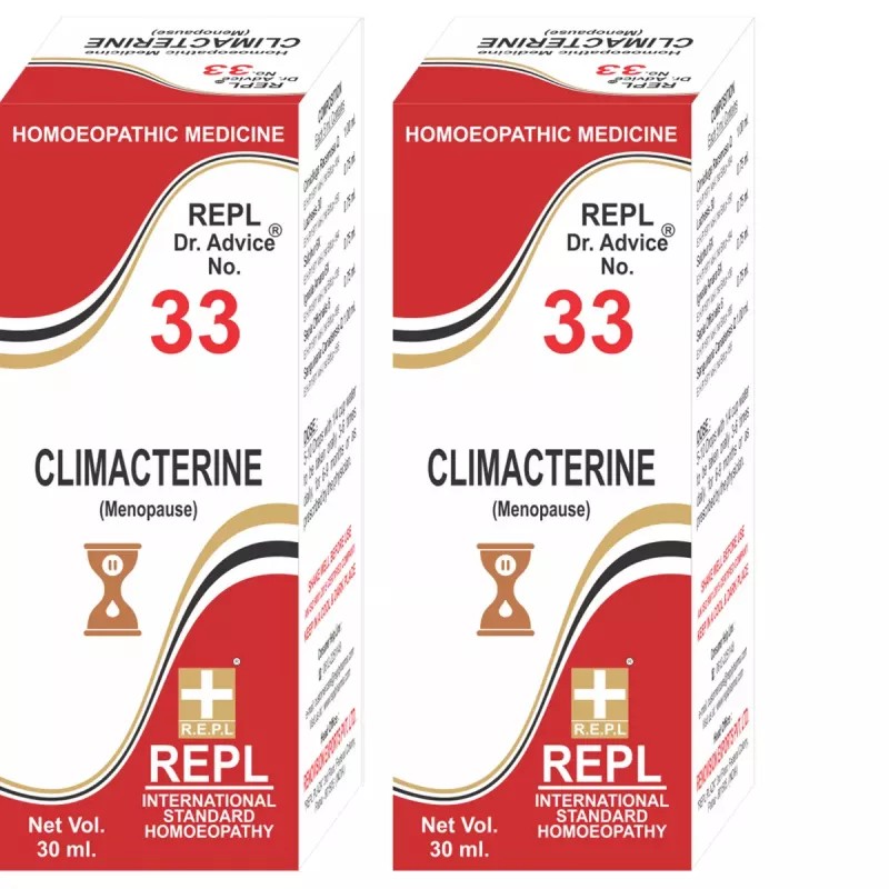 REPL Dr. Advice No 33 (Climacterine) (30ml, Pack of 2)