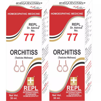 REPL Dr. Advice No 77 (Orchitiss) (30ml, Pack of 2)