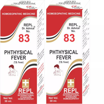 REPL Dr. Advice No 83 (Phthysical Fever) (30ml, Pack of 2)