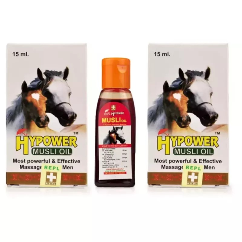 REPL Hy Power Musli Oil (15ml, Pack of 2)
