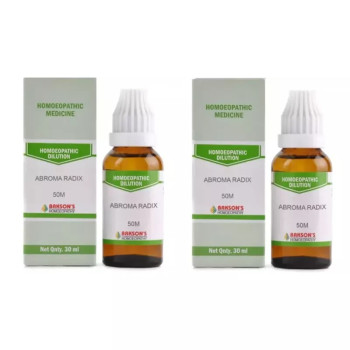 Bakson Abroma Radix 50M CH (30ml, Pack of 2)