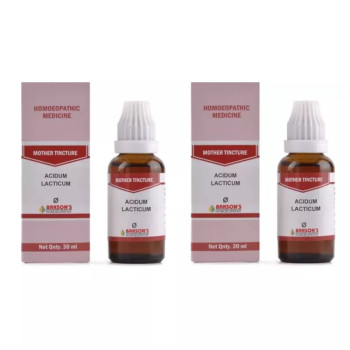 Bakson Acidum Lacticum 1X (Q) (30ml, Pack of 2)