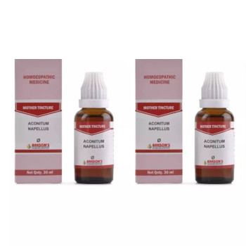 Bakson Aconitum Napellus 1X (Q) (30ml, Pack of 2)