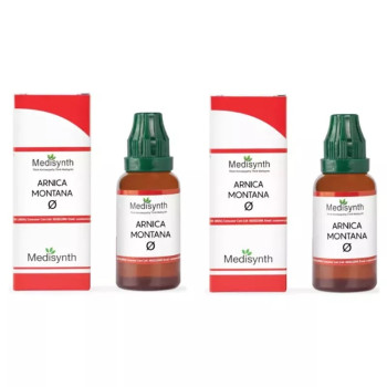 Medisynth Arnica Montana 1X (Q) (30ml, Pack of 2)