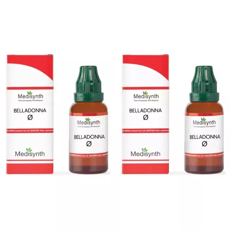Medisynth Belladonna 1X (Q) (30ml, Pack of 2)
