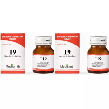 Medisynth Biochemic Combination No19 (25g, Pack of 2)