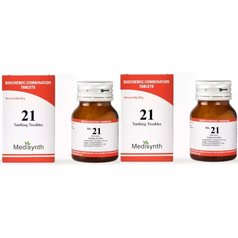 Medisynth Biochemic Combination No21 (25g, Pack of 2)