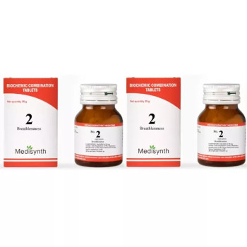 Medisynth Biochemic Combination No2 (25g, Pack of 2)
