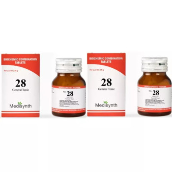 Medisynth Biochemic Combination No28 (25g, Pack of 2)