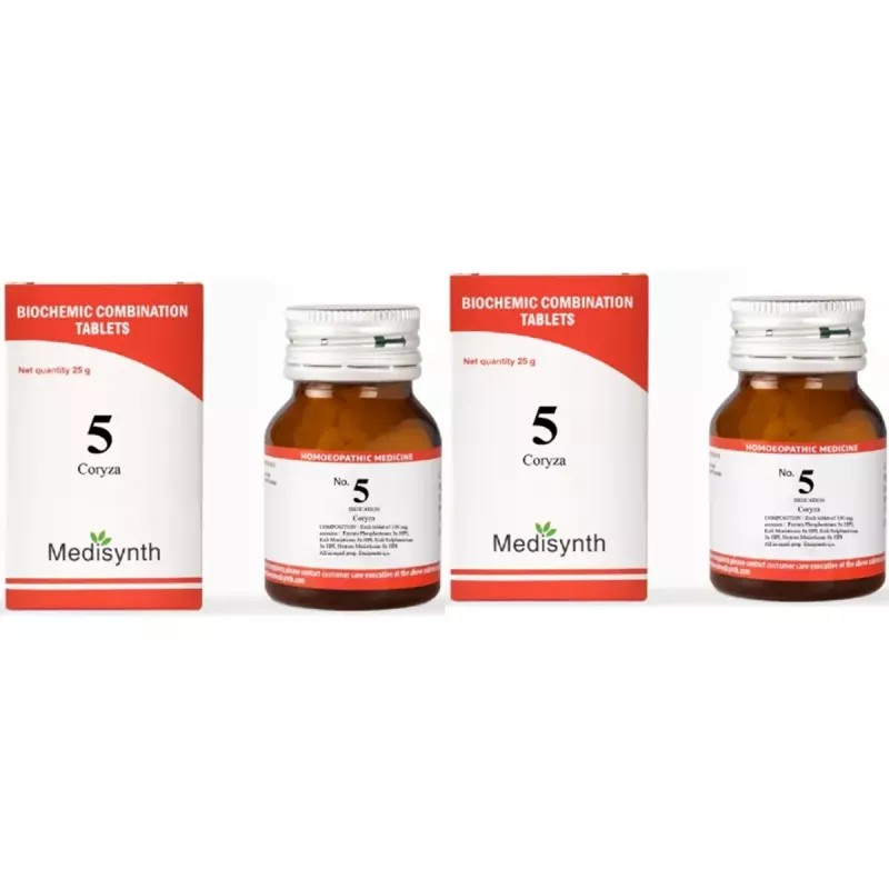 Medisynth Biochemic Combination No5 (25g, Pack of 2)