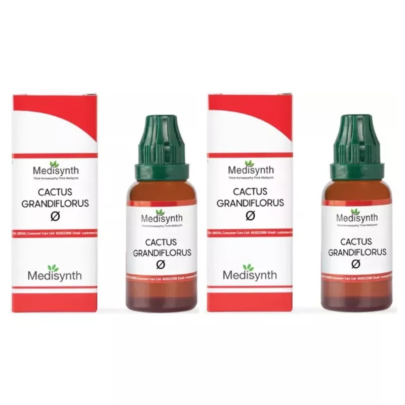Medisynth Cactus Grandiflorus 1X (Q) (30ml, Pack of 2)