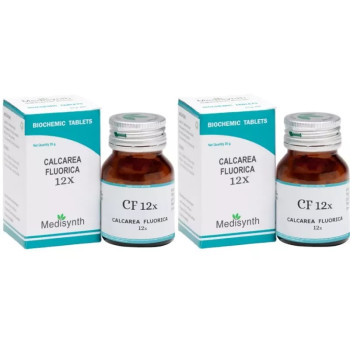 Medisynth Calcarea Fluorica 12X (25g, Pack of 2)