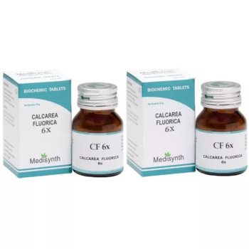 Medisynth Calcarea Fluorica 6X (25g, Pack of 2)