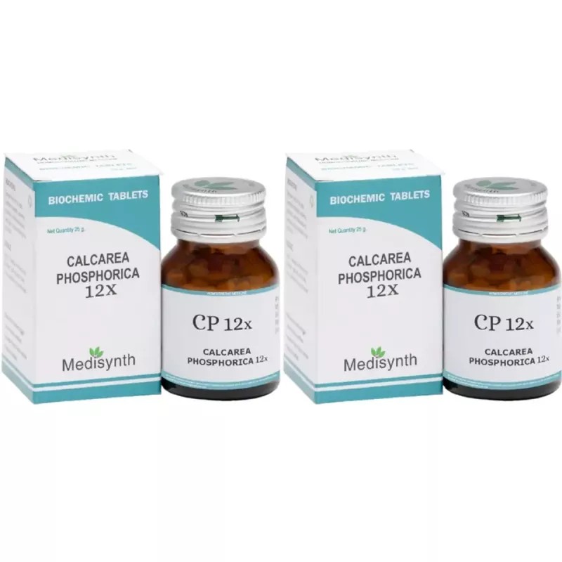 Medisynth Calcarea Phosphorica 12X (25g, Pack of 2)