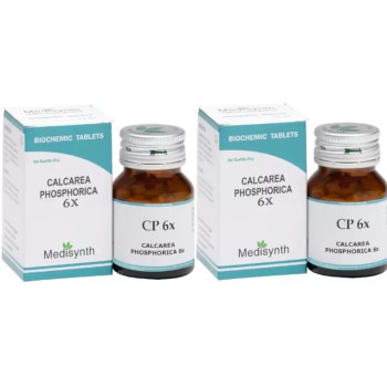 Medisynth Calcarea Phosphorica 6X (25g, Pack of 2)