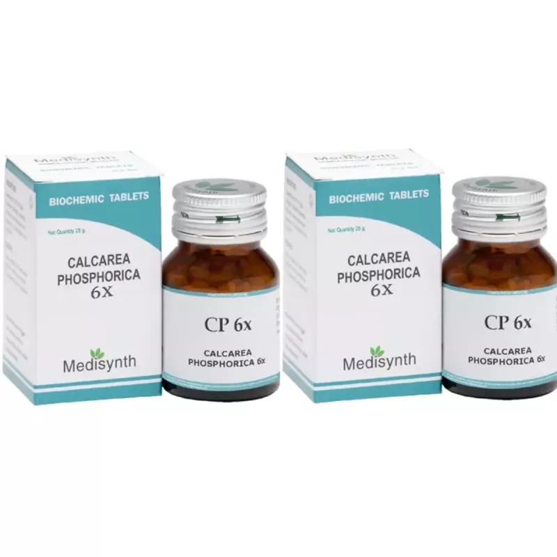 Medisynth Calcarea Phosphorica 6X (25g, Pack of 2)