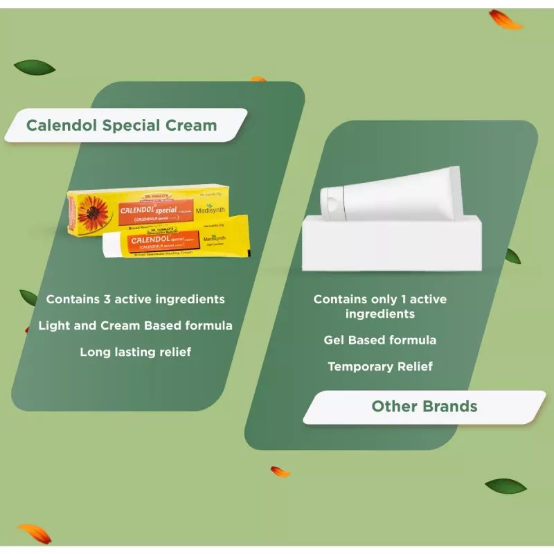 Medisynth Calendula Special Cream (20g, Pack of 2)