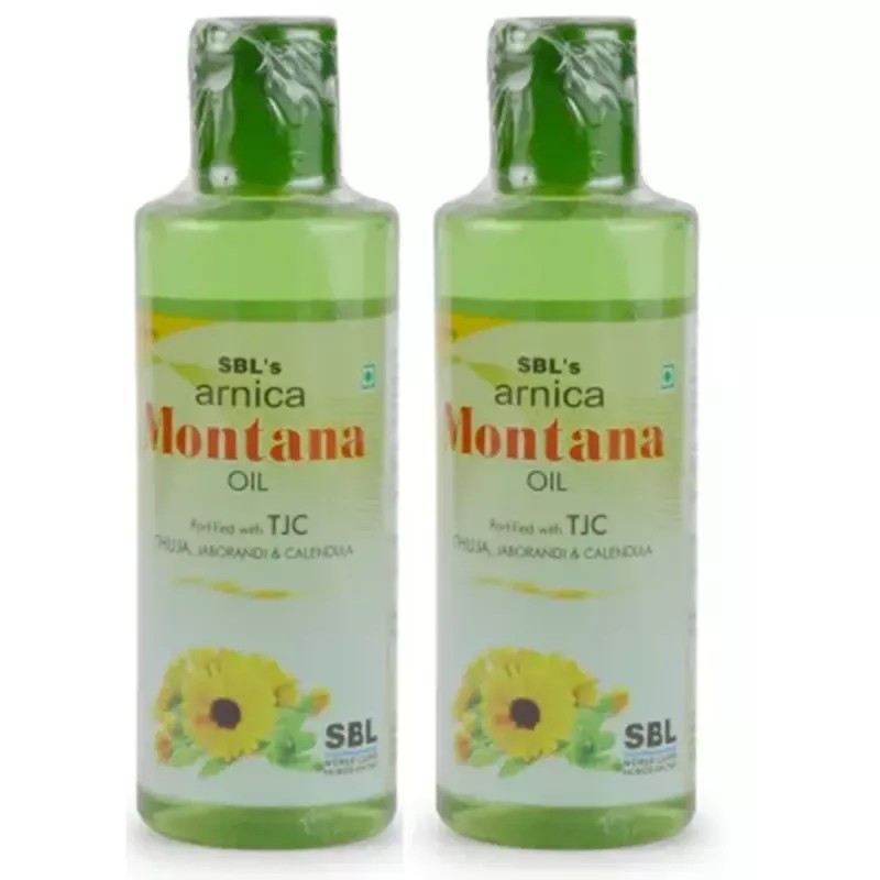 SBL Arnica Montana Hair Oil (200ml, Pack of 2)