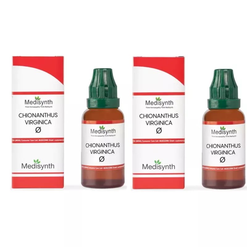 Medisynth Chionanthus Virginica 1X (Q) (30ml, Pack of 2)