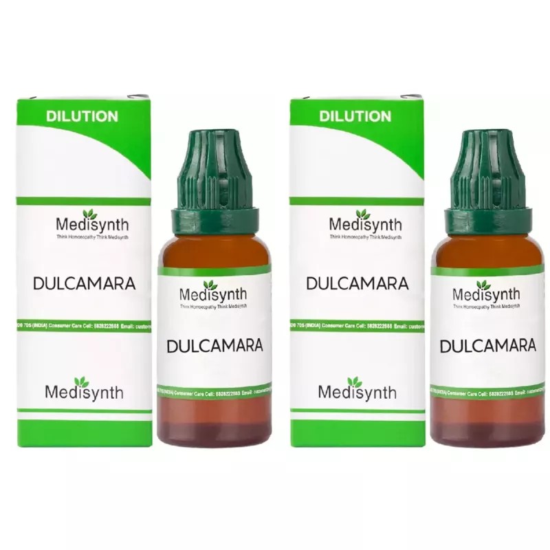 Medisynth Dulcamara 200 CH (30ml, Pack of 2)