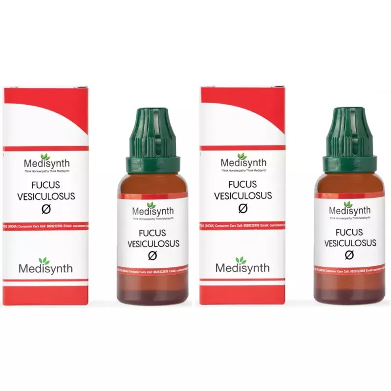 Medisynth Fucus Vesiculosus 1X (Q) (30ml, Pack of 2)