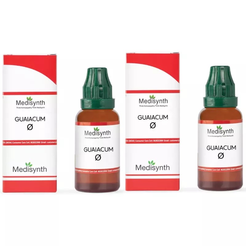Medisynth Guaiacum 1X (Q) (30ml, Pack of 2)