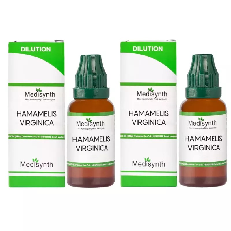 Medisynth Hamamelis Virginica 30 CH (30ml, Pack of 2)